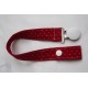 Red Dots Cord Dummy Clip/Holder/Pacifier /Holder/Strap for Baby