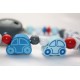 Two Car's Personalised Wooden Dummy clip / Chain
