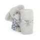 Personalised Jellycat Bedtime Elephant Soother, Baby Blankets