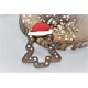 Christmas Tree ,Teething Set , Silicone Teether / Brown