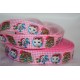  Sheriff Callie Pink Printed Grosgrain Ribbon 22mm -Crafts