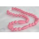 Pink Silicone Breastfeeding Nursing Necklace Chew Teething