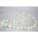 Pastel Silicone Breastfeeding Nursing Necklace Chew Teething